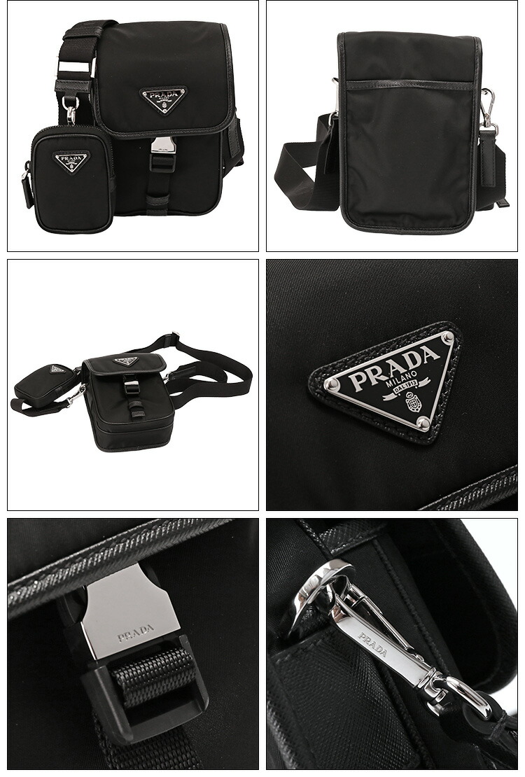 楽天市場】【ｸｰﾎﾟﾝ5%OFF】プラダ／PRADA ”Re-Nylon xレザー