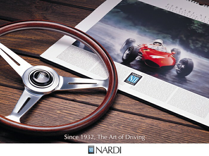 楽天市場】車 ハンドル 革 皮 レザー NARDI ナルディ N220
