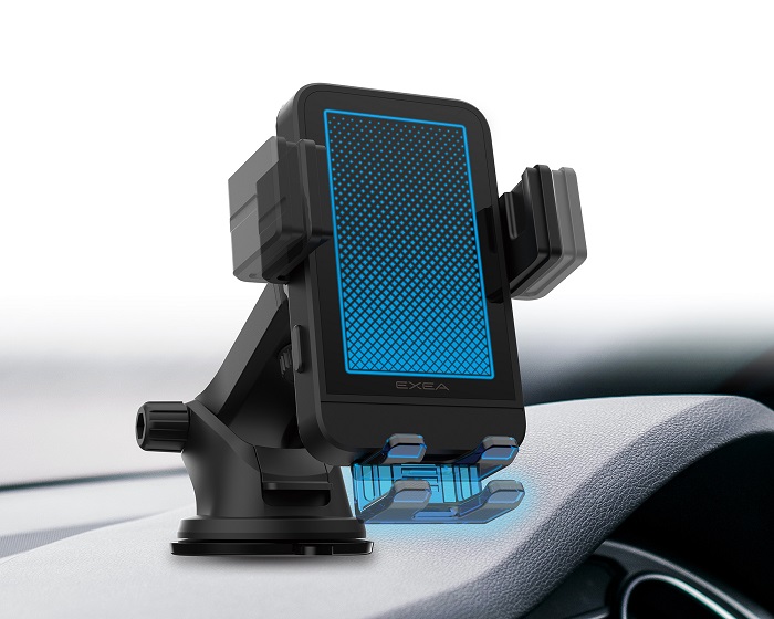 楽天市場】星光産業 EC-249 ワイヤレス充電自動開閉ホルダー EC249