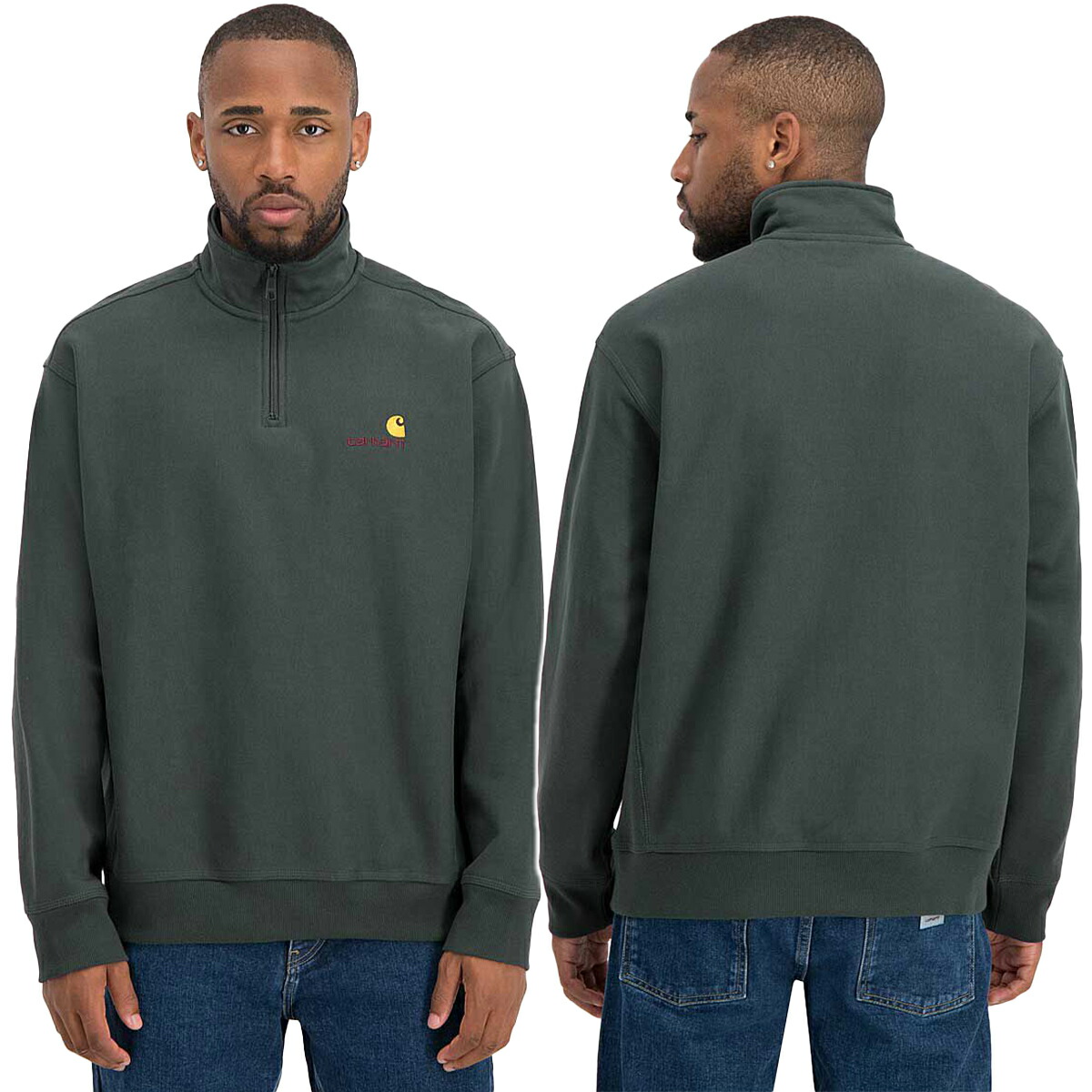 楽天市場】カーハート ハーフジップ スウェット Carhartt WIP Half Zip