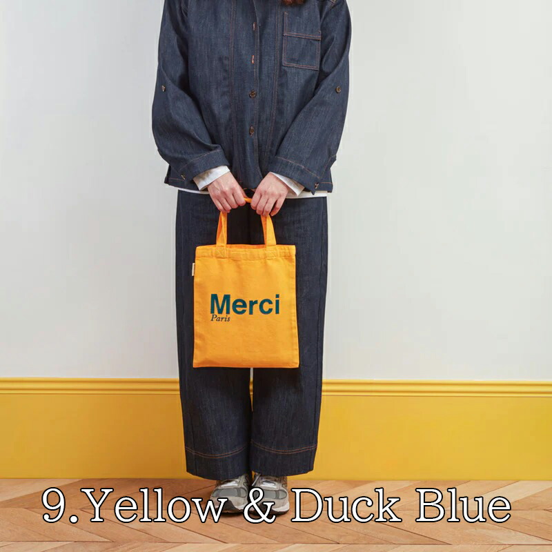 楽天市場】メルシー トートバッグ ミニサイズ Merci キャンバストート