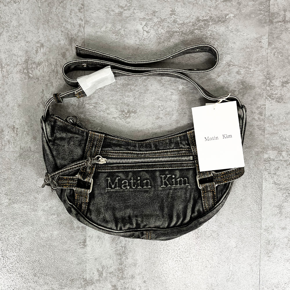 楽天市場】マーティンキム ハンドバッグ デニム生地 Matin Kim WASHED