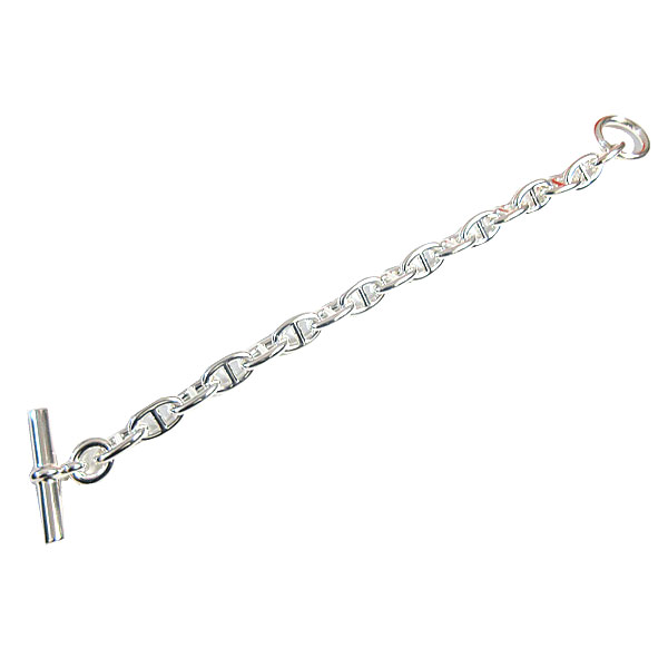 楽天市場】《新品》 エルメス シェーヌダンクル MM 17 シルバー製