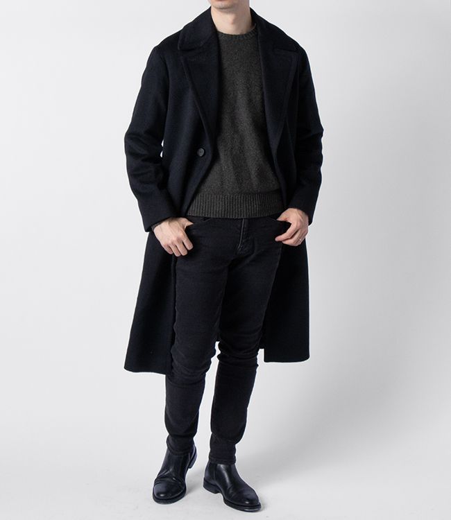 楽天市場】【SALE】イーヴォ/HEVO コート メンズ カシミヤ100