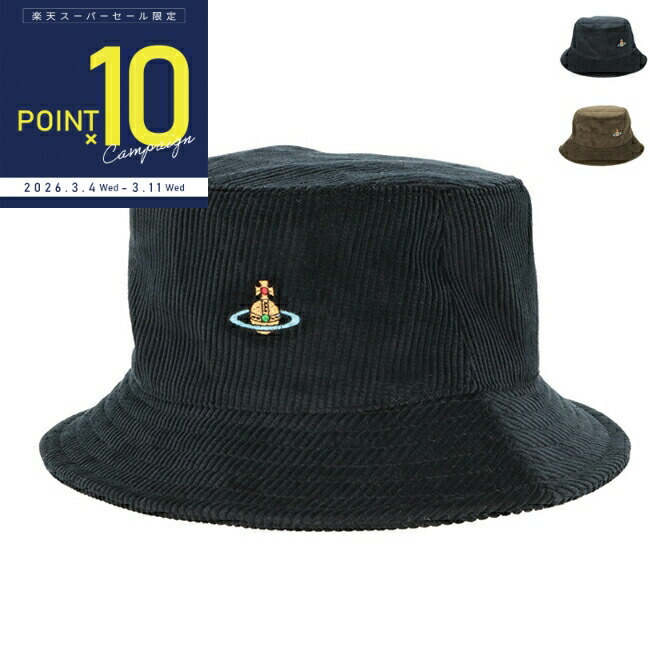 楽天市場】バケットハット（ブランドヴィヴィアン・ウエストウッド）の通販