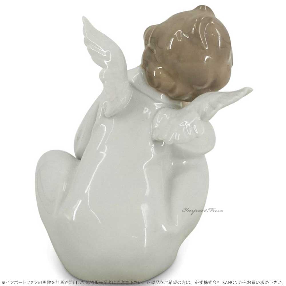 楽天市場】リヤドロ 天使の考えごと なんとかなるよ 置物 01004691