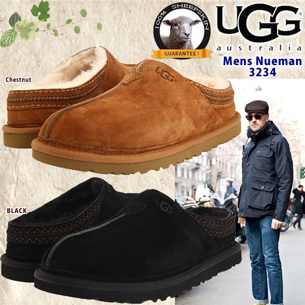 楽天市場】UGG アグ メンズ Neuman ニューマン シープスキン