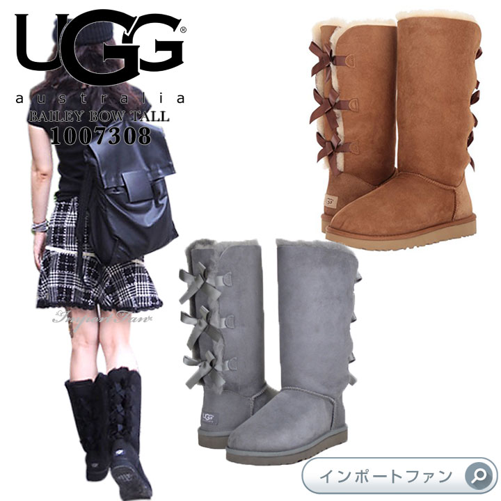 楽天市場】UGG アグ 大人用 ベイリーボウ トール BAILEY BOW TALL II