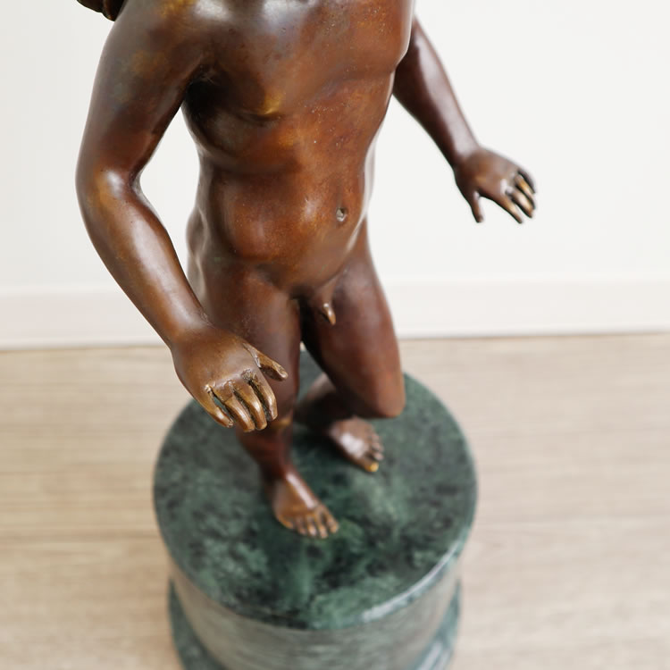 楽天市場】【当日発送】天使 ブロンズ 彫刻 美術品 置き物 オブジェ