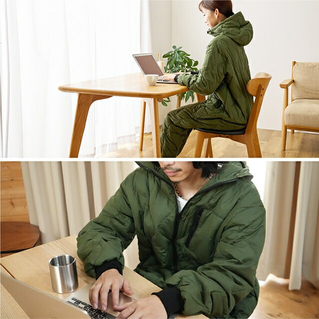 楽天市場】ユクスス 【豪華特典付き】 着る寝袋 ダウン入りで着て