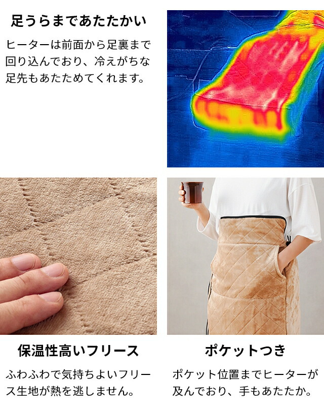 楽天市場】【1,500円OFFクーポン】サンコー 電気毛布 着るこたつ 電気