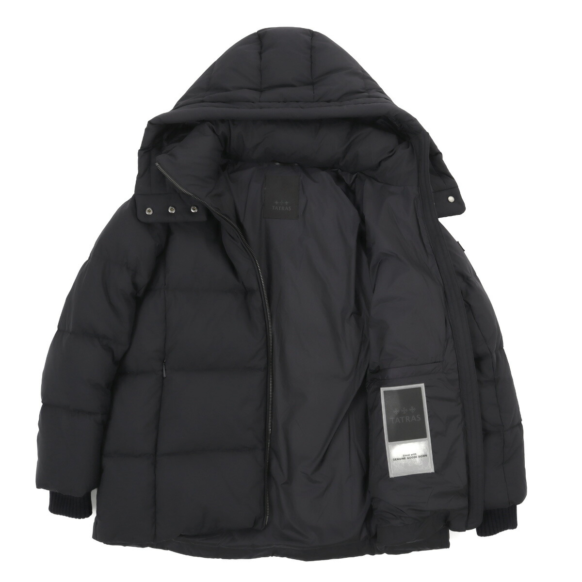 楽天市場】タトラス TATRAS フード付 ダウンジャケット レディース