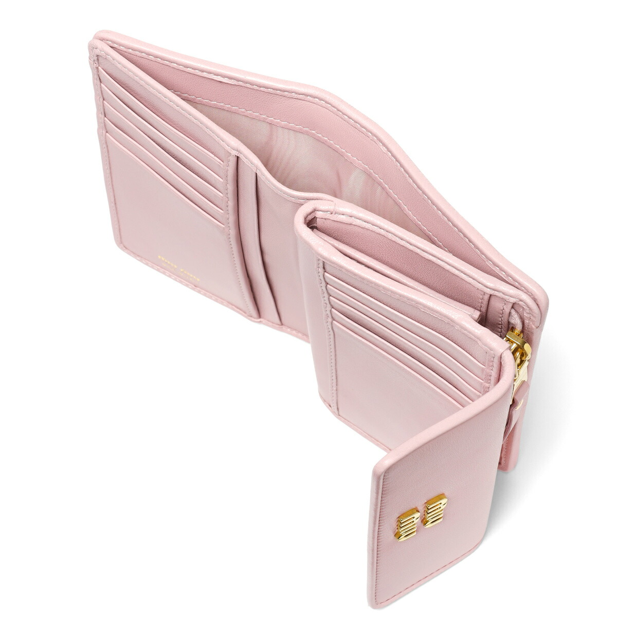 楽天市場】ミュウミュウ MIU MIU 二つ折り財布 レディース 5ML225 2FPP