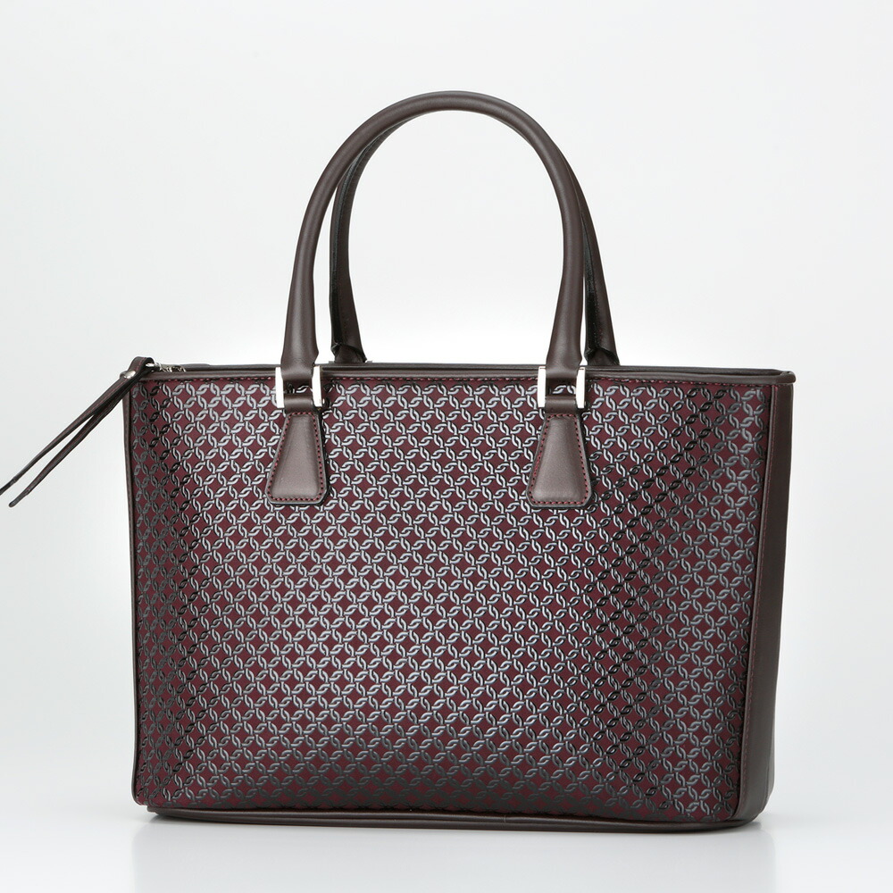 楽天市場】卒業祝い 印傳屋 印伝 ハンドバッグ 6366 手提げバッグ 甲州