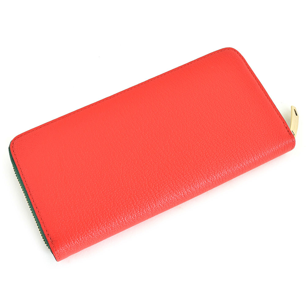 楽天市場】ポールスミス 財布 長財布 ラウンドファスナー コラル/緑