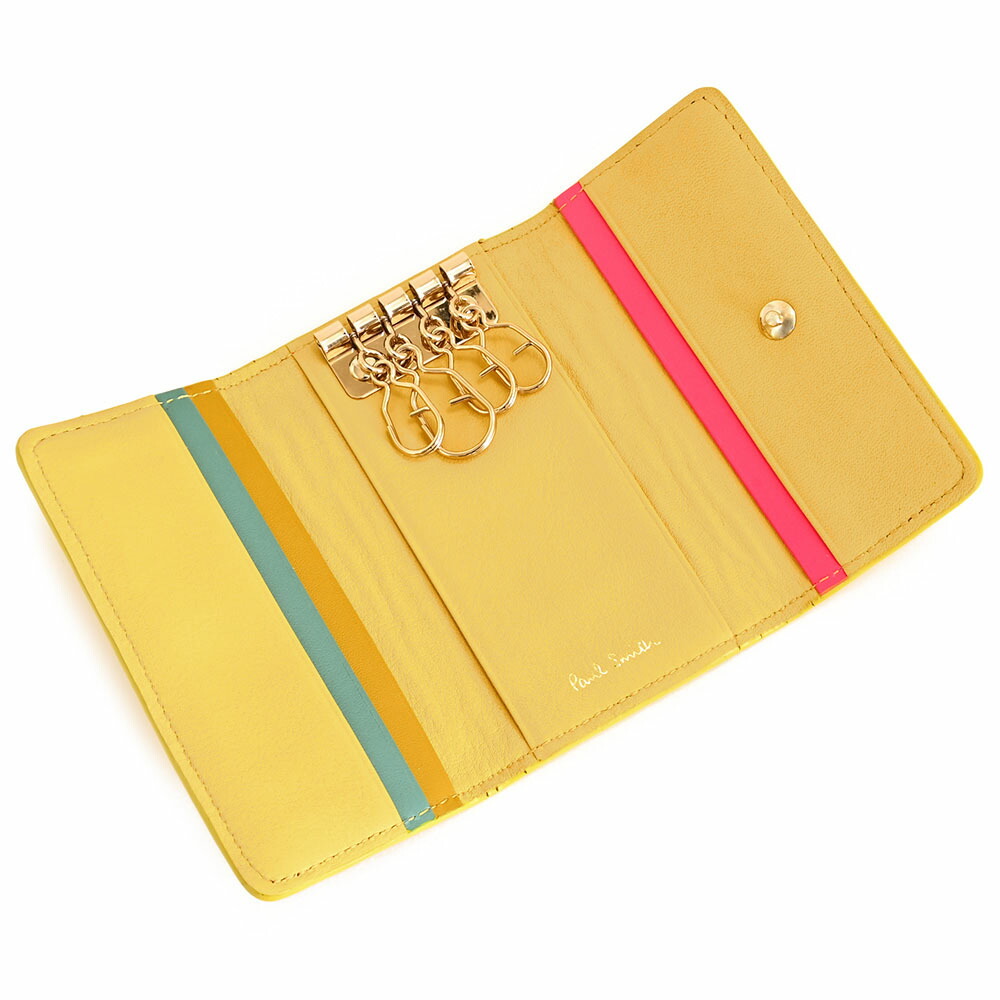 楽天市場】訳あり ポールスミス キーケース Paul Smith 黄色(イエロー