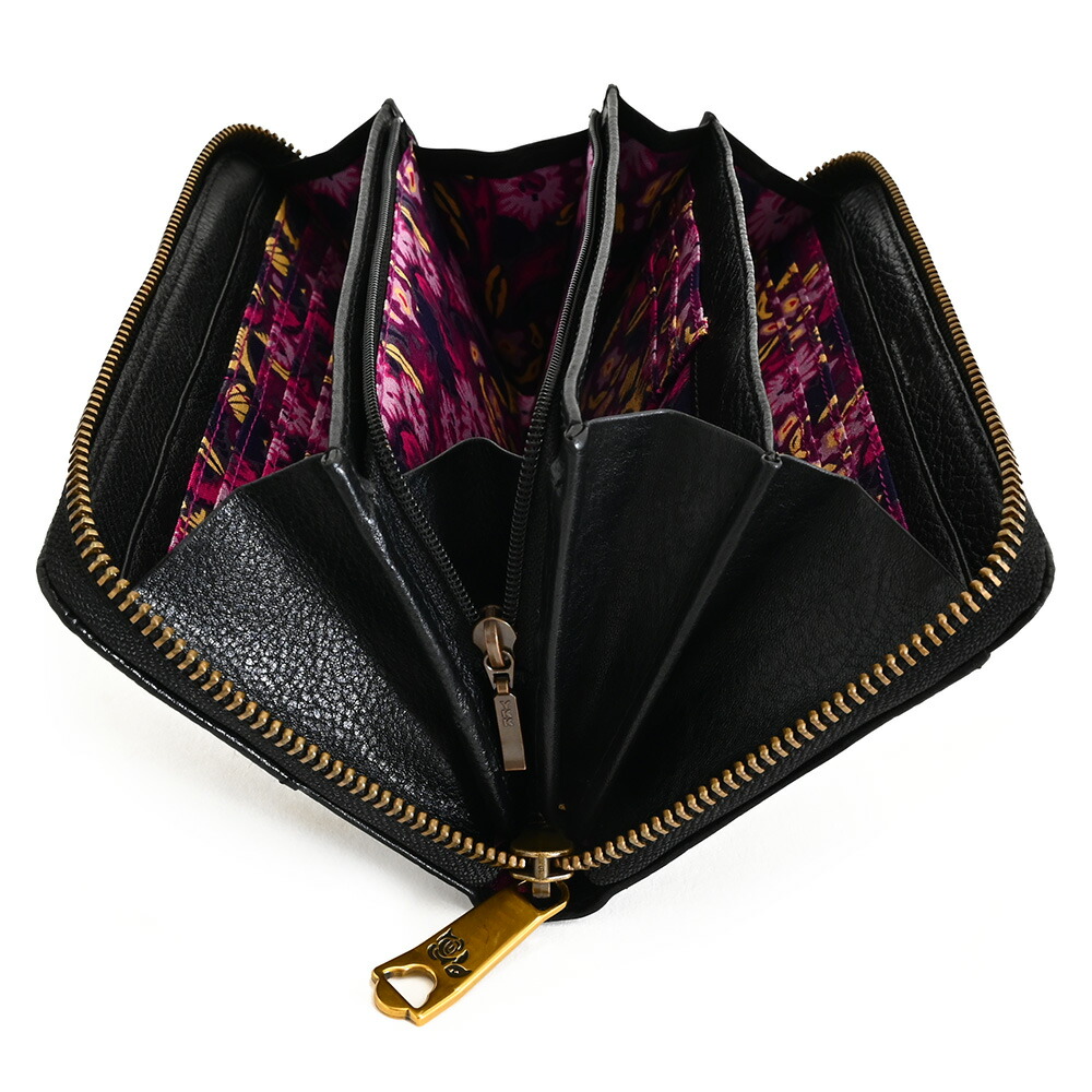 楽天市場】アナスイ 財布 長財布 ラウンドファスナー 黒(ブラック