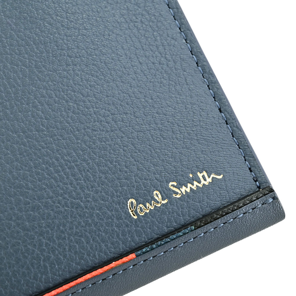 楽天市場】ポールスミス パスケース 定期入れ ブルーグレー Paul Smith