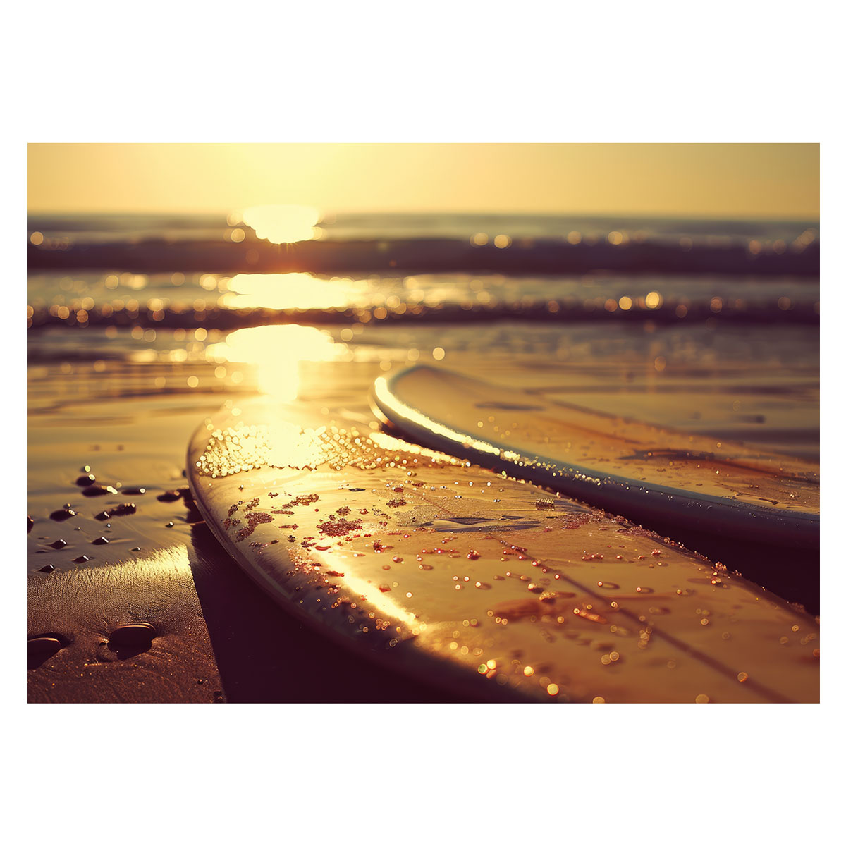 楽天市場】サーフボード サーフィン 海系 サーフ ポスター 用紙と