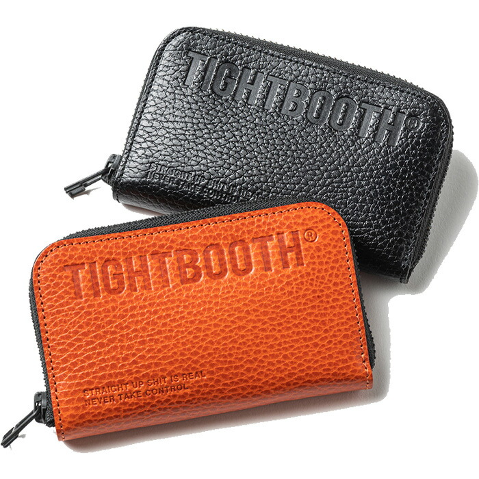 楽天市場】TIGHTBOOTH (タイトブース) LEATHER ZIP AROUND WALLET