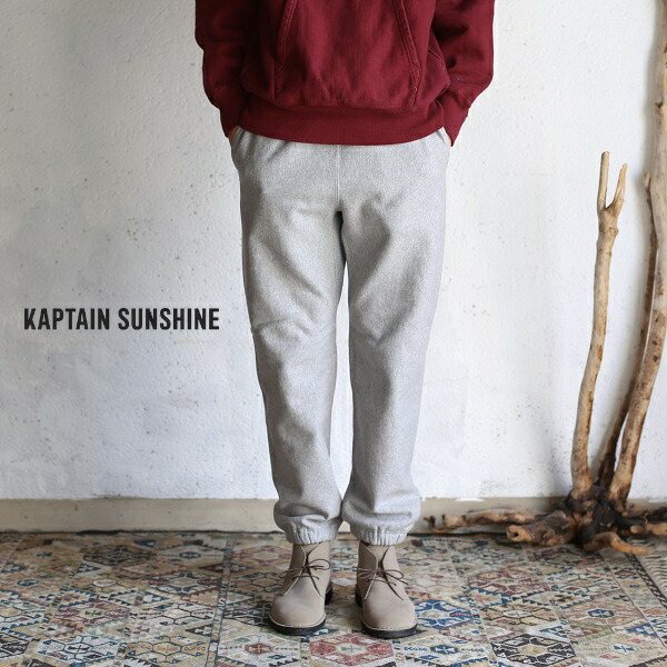楽天市場】【Kaptain Sunshine】 Stretch Bulky Sweat Easy Pants