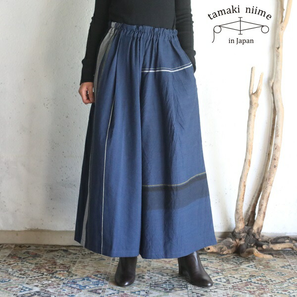 楽天市場】tamaki niime(タマキ ニイメ) 玉木新雌 only one wide pants