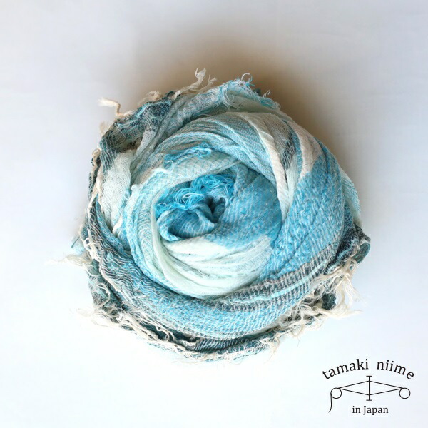 楽天市場】tamaki niime 玉木新雌 roots shawl cotton big 117/ ルーツ