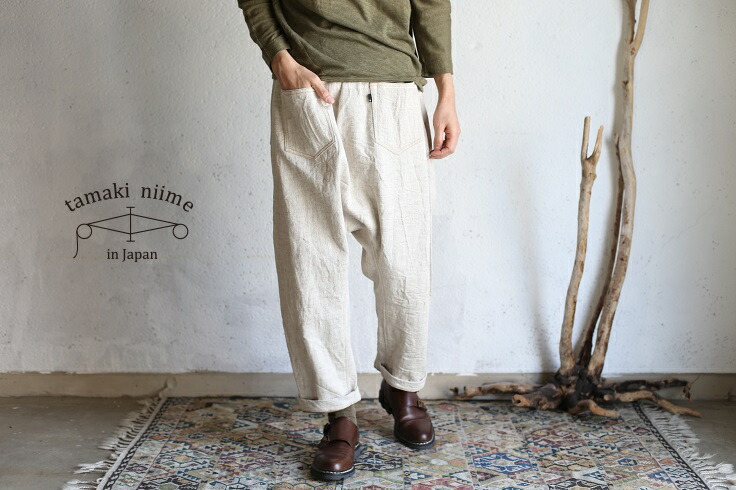 楽天市場】tamaki niime(タマキ ニイメ) 玉木新雌 white deniime zengo