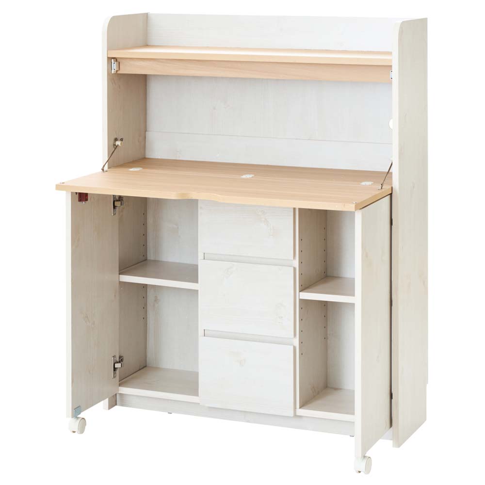 楽天市場】＼10％OFF／ライティングビューロー 勉強机 折りたためる