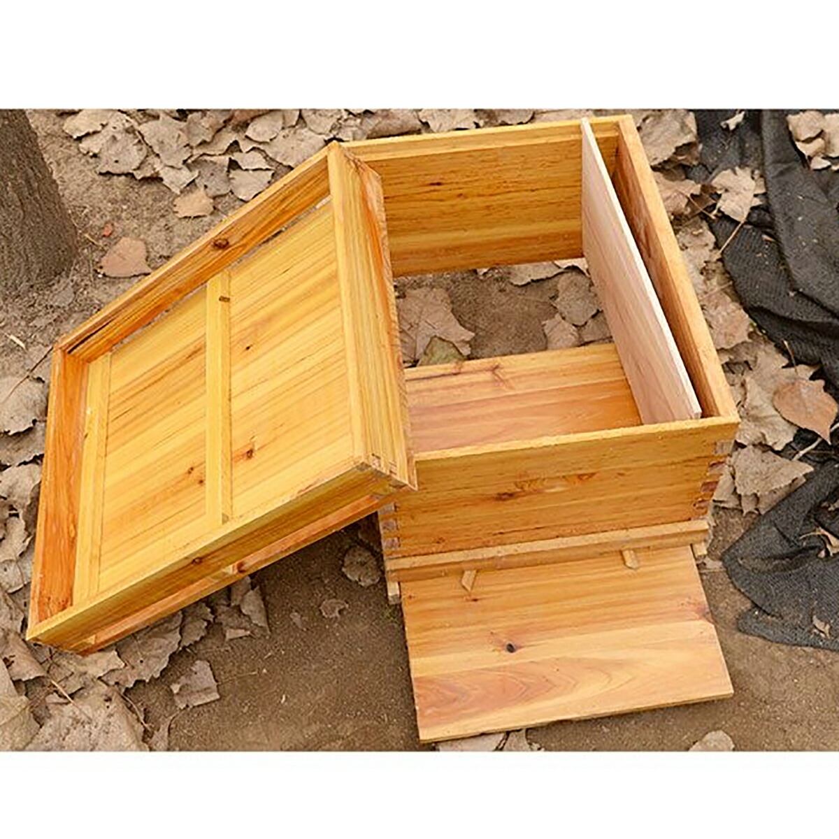 楽天市場】日本蜜蜂 養蜂器具 巣箱 養蜂箱 蜂蜜蜂の巣箱 ミツバチ