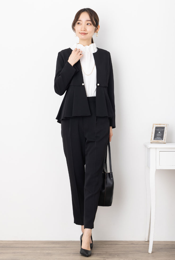 楽天市場】パンツ スーツ レディース セレモニースーツ 入学式 ママ