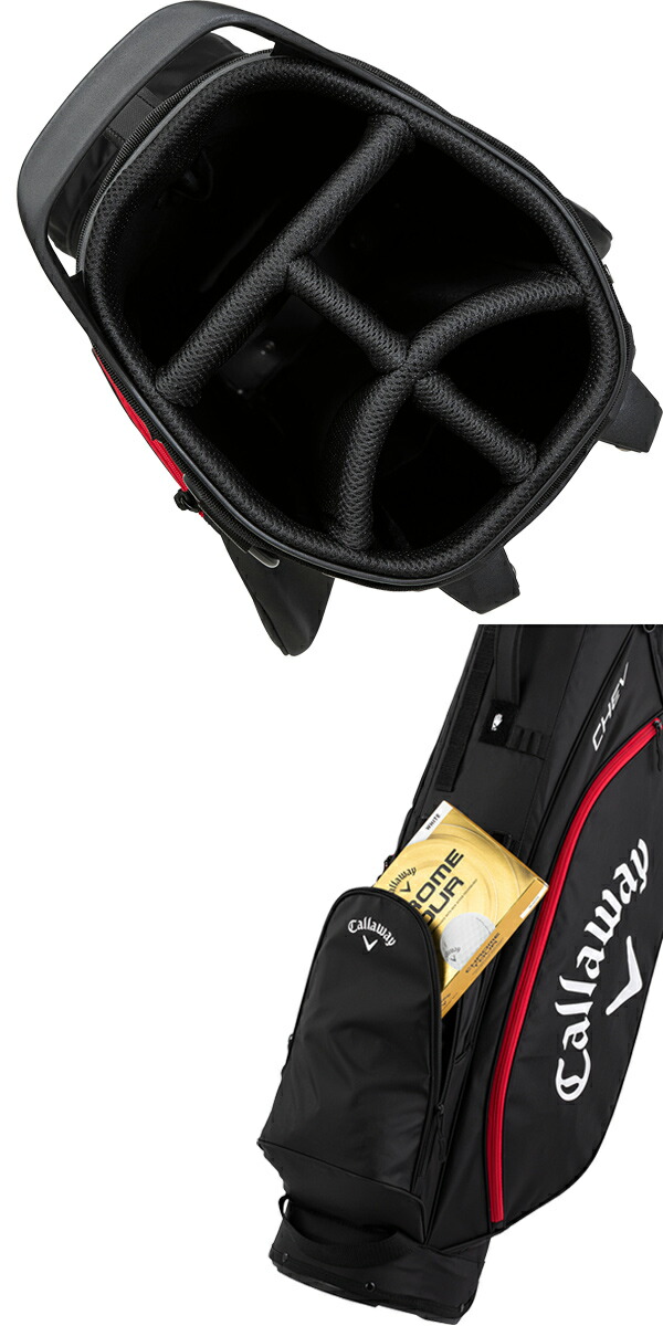 楽天市場】キャロウェイ ゴルフ メンズ スタンド キャディバッグ 26年