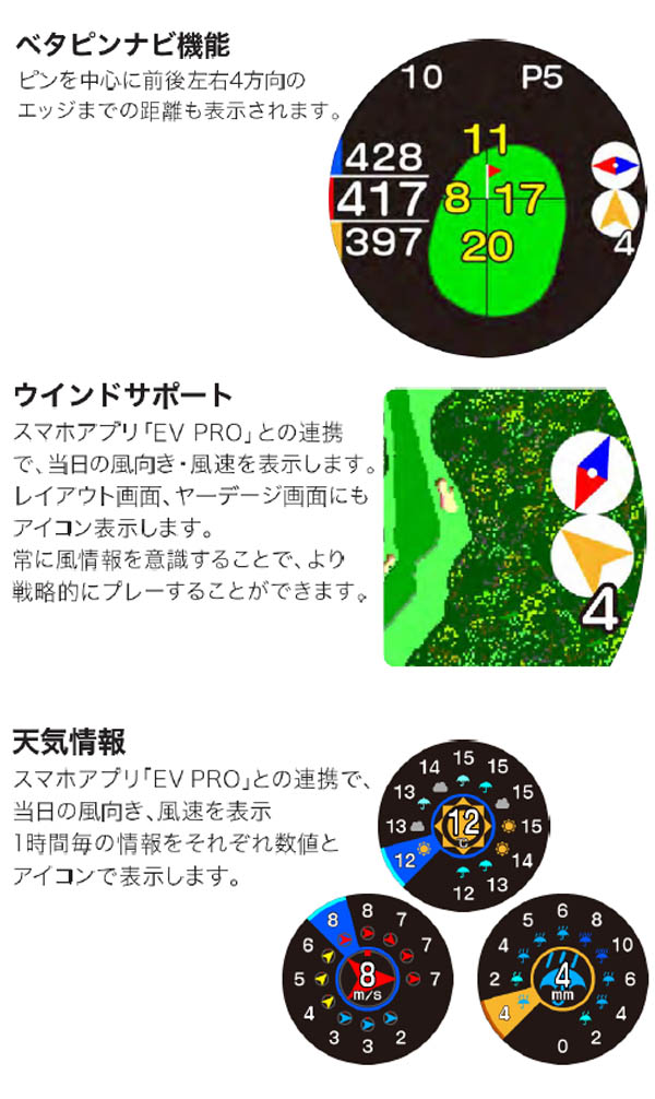 楽天市場】朝日ゴルフ イーグルビジョン クロスアイ EV-490 レーザー