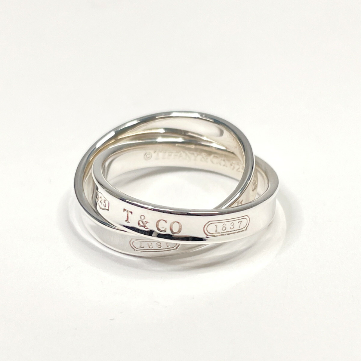 楽天市場】ティファニー 1837 ダブルリング インターロッキング