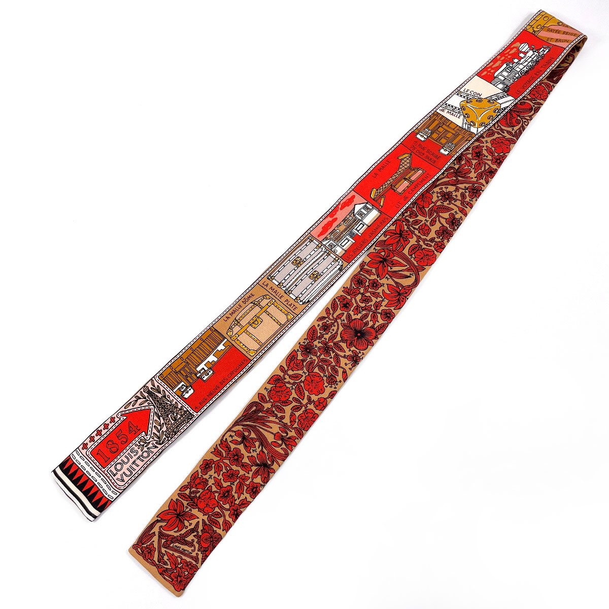 楽天市場】ルイヴィトン スカーフ（カラーレッド）（マフラー