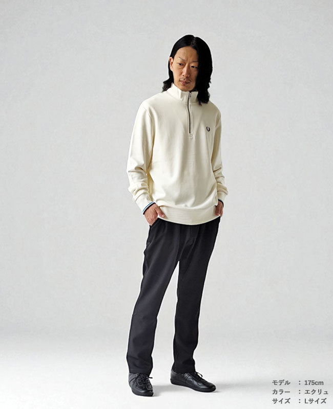 楽天市場】フレッドペリー スウェット FRED PERRY Half Zip Sweatshirt