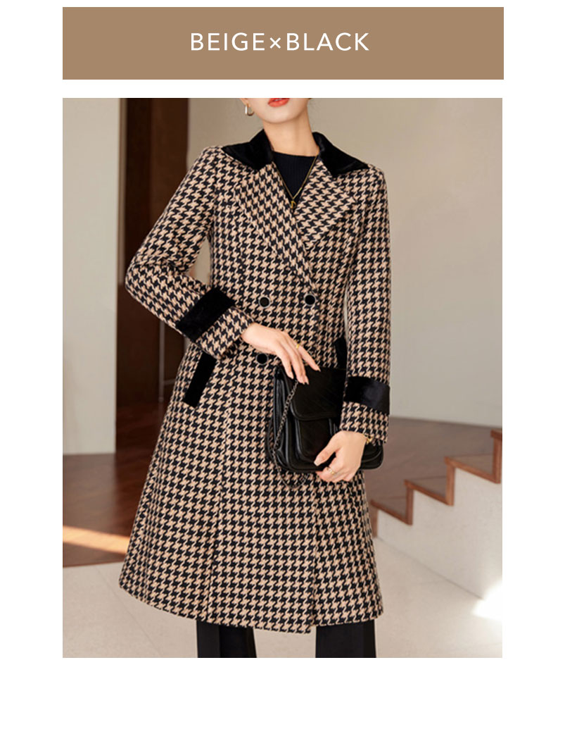 楽天市場】【今だけ20％＆最大2,000円OFFクーポン配布】千鳥格子コート