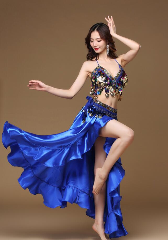 楽天市場】ベリーダンス 衣装 3点セット 大人 Belly dance ラテン 社交