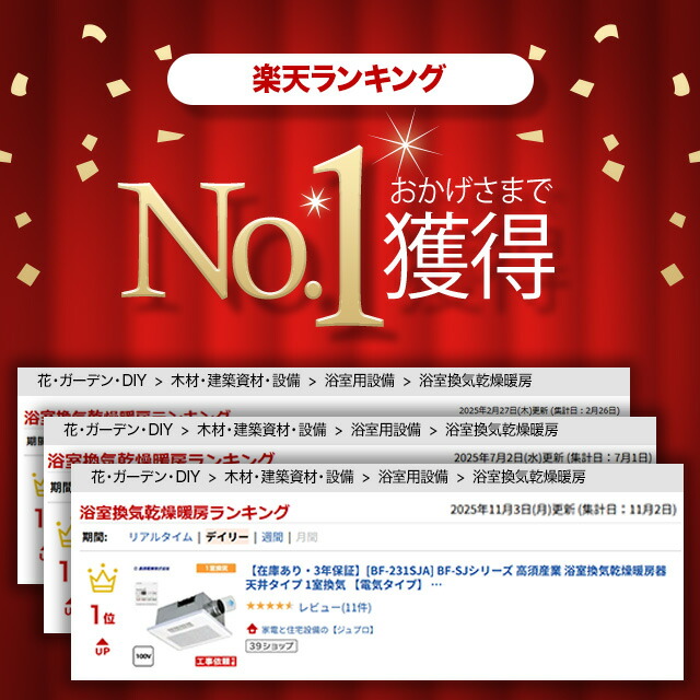 楽天市場】【在庫あり・3年保証】[BF-231SJA] BF-SJシリーズ 高須産業