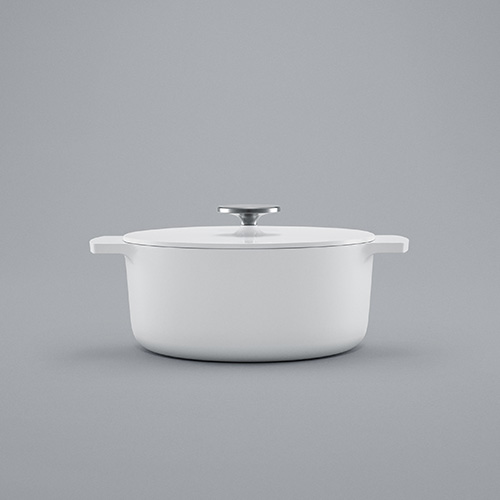 リンナイ レジェロ 無水調理鍋 18cm RBO-MN18(WH) [ホワイト] (鍋