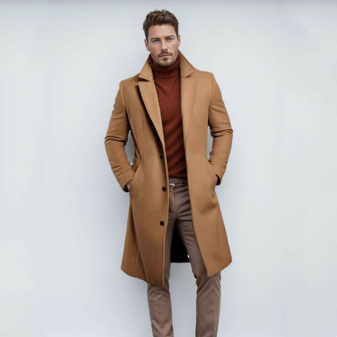 楽天市場】チェスターコート メンズ ロングコート 無地 ビジネス