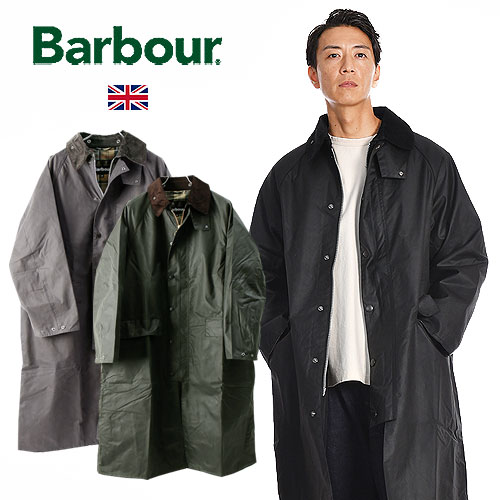 楽天市場】[期間SALE] Barbour/バブアー BURGHLEY OVERSIZE WAX COAT