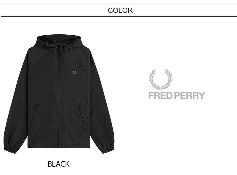 楽天市場】FRED PERRY/フレッドペリー HOODED SHELL JACKET フーディー