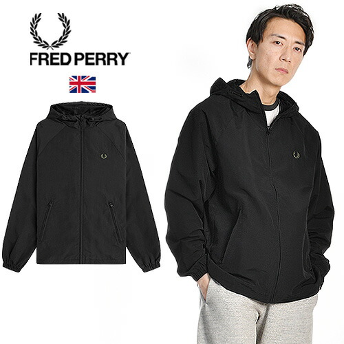 楽天市場】FRED PERRY/フレッドペリー HOODED SHELL JACKET フーディー