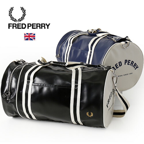 楽天市場】FRED PERRY/フレッドペリー CLASSIC BARREL BAG L7255