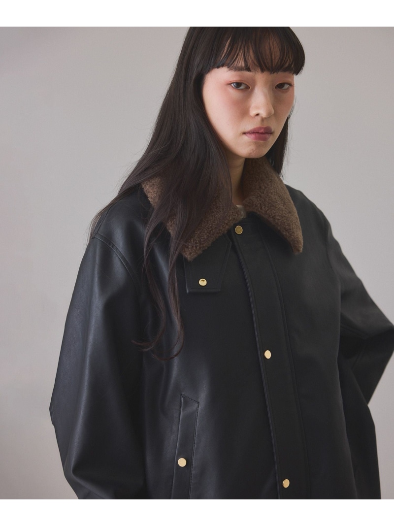 楽天市場】シンセティックレザーフライトジャケット ADAM ET ROPE