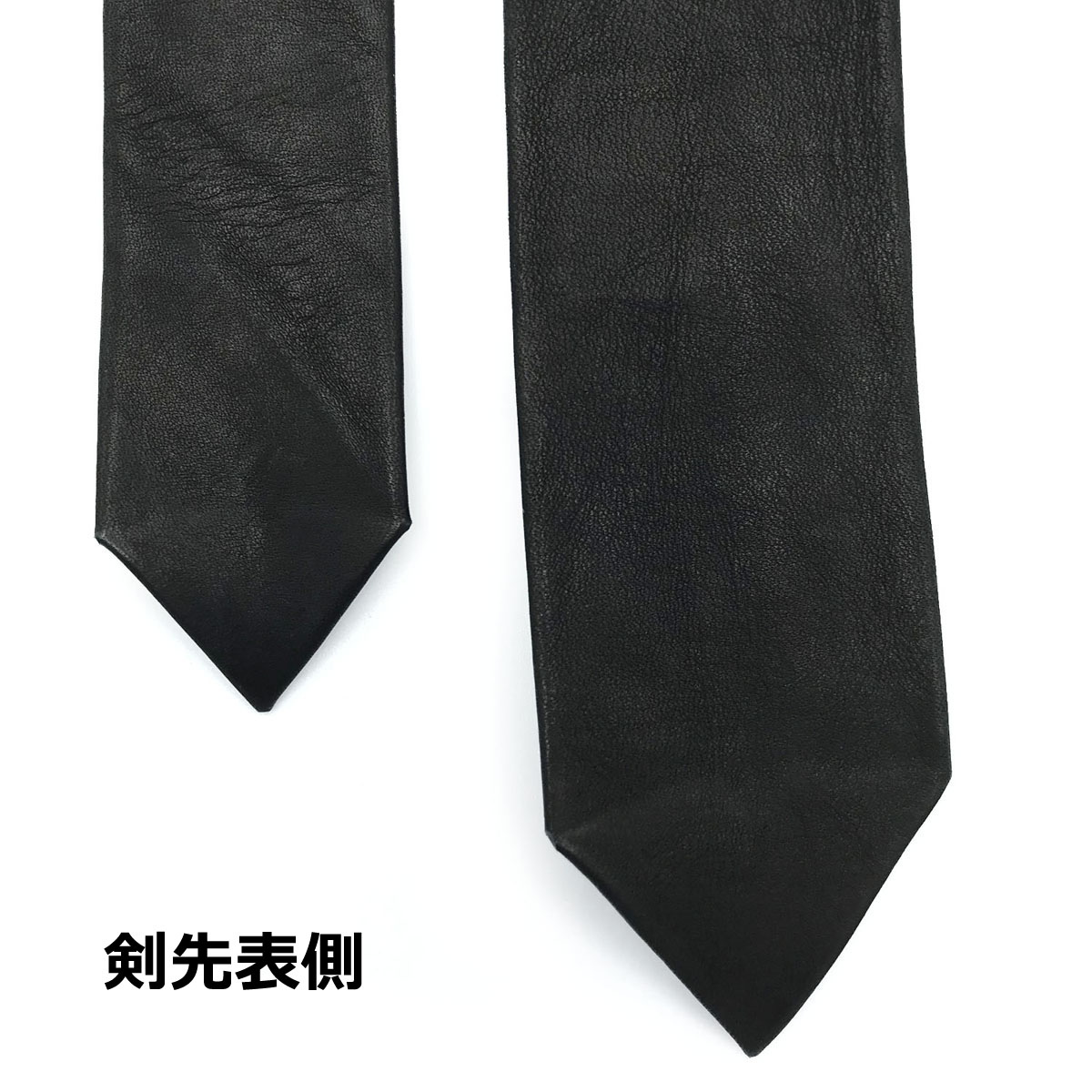 楽天市場】JAJABOON レザーネクタイ【スリム】ブラック 本革（レザー