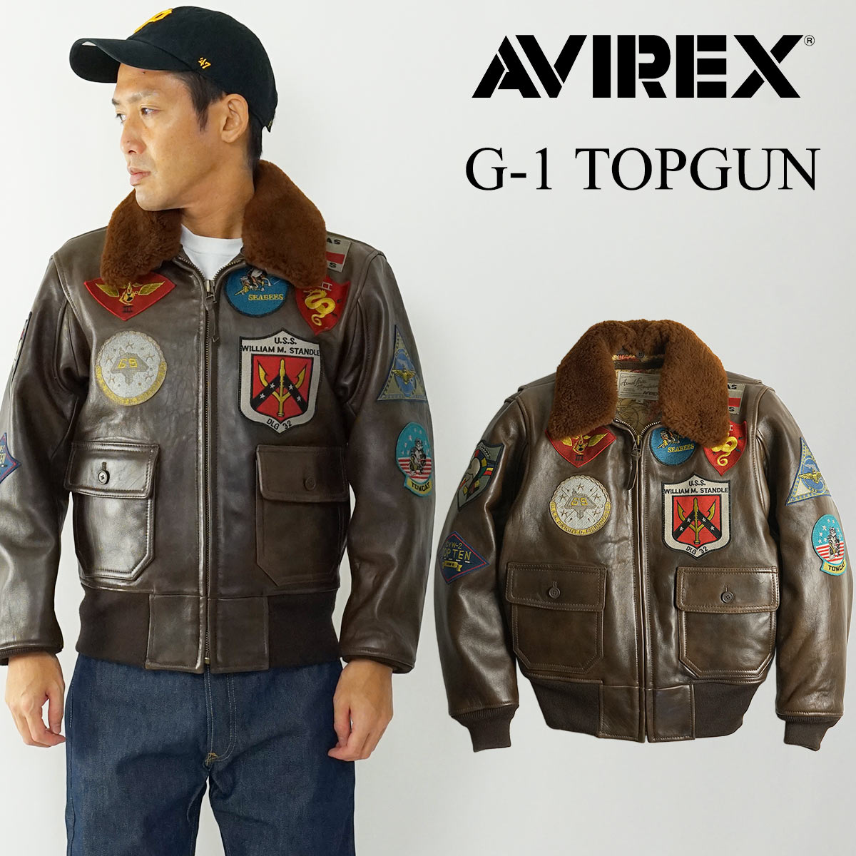楽天市場】アヴィレックス AVIREX G-1 トップガン ｜ メンズ M-XL