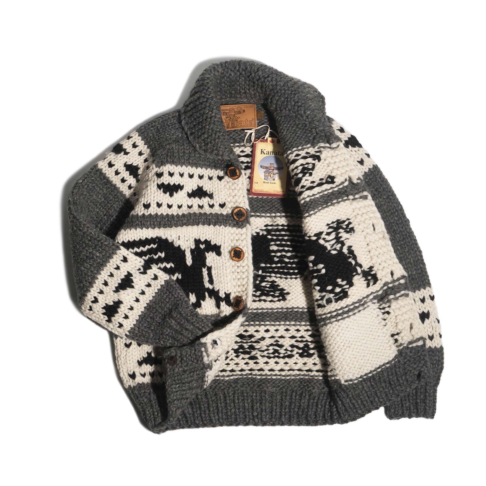 楽天市場】【クーポン配布中】カナタ KANATA カウチンセーター 6プライ