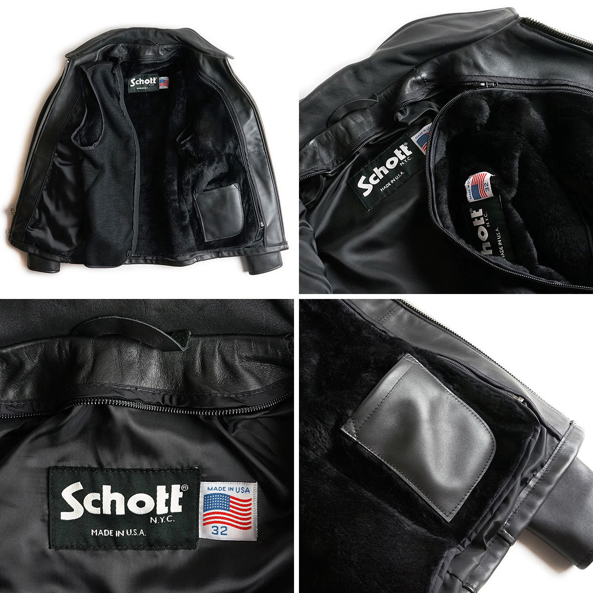 楽天市場】【クーポン配布中】ショット SCHOTT 643 当店別注 襟付き